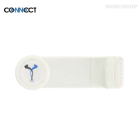 Support Smartphone pour Voiture CONNECT (Grille d'Aération) Blanc