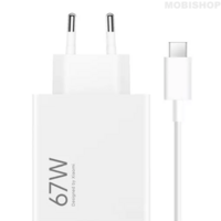 Xiaomi Pack Chargeur 67W + Câble USB-C (Blanc)