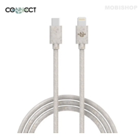 Câble Data USB-C vers Lightning CONNECT MC-CLB10 Eco-Friendly 20W (1m) Beige