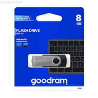 Clé USB Goodram Flash Drive 2.0 8GB Noir