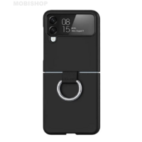 Coque de Protection avec Anneau Z-FL2 Samsung Galaxy Z Flip 3 5G F711 Noir