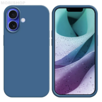Coque Silicone iPhone 17 Bleu Marine