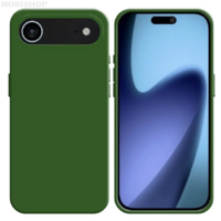 Coque Silicone iPhone 17 Air Vert Foncé