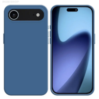 Coque Silicone iPhone 17 Air Bleu Marine