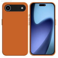 Coque Silicone iPhone 17 Air Orange
