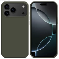Coque Silicone iPhone 17 Pro Max Gris