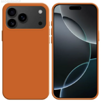 Coque Silicone iPhone 17 Pro Max Orange