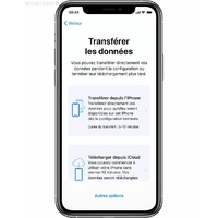 Transfert de données iPhone 17