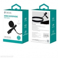 Microphone Wired Devia Smart Series - USB-C - Noir