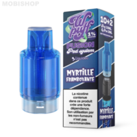 Cartouche Fusion Pod System 10mg - Liquideo - Myrtille Framboyante