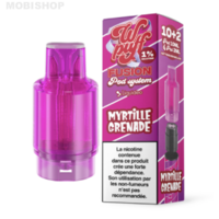 Cartouche Fusion Pod System 10mg - Liquideo - Myrtille Grenade