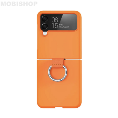 Coque de Protection avec Anneau Z-FL2 Samsung Galaxy Z Flip 4 5G F721 Orange Saint-Etienne