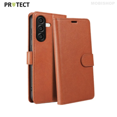 Housse de Protection Galaxy A57 5G Marron Saint-Etienne