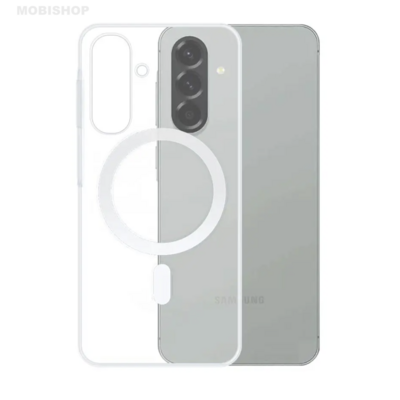 Coque Silicone MagSafe Galaxy A57 5G Transparent Saint-Etienne