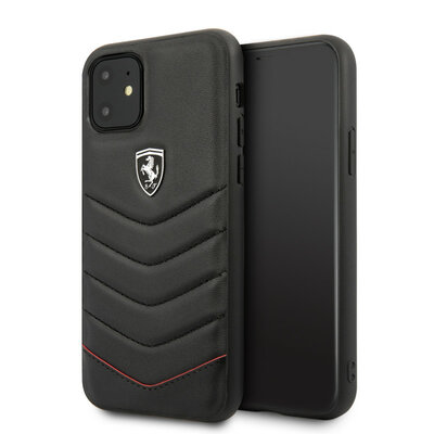 coque-en-cuir-noire-renforcee-effet-grainee-compatible-apple-iphone-11-ferrari-saint-etienne