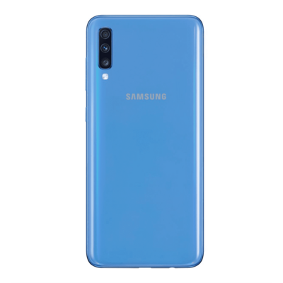 Remplacement vitre arrière Samsung Galaxy A70 A705F bleu saint-etienne reparation vitre mobishop