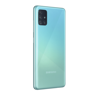 Remplacement vitre arrière Samsung Galaxy A51 A515F blanche saint-etienne casse fissure l'etrat sorbiers talaudiere monistrol reparateur reparation smartphone