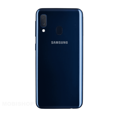 Remplacement vitre arrière Samsung Galaxy A20E A202F bleu saint-etienne