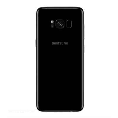 Remplacement vitre arrière Samsung Galaxy S8+ G955F noir saint-etienne mobishop reparation cassé
