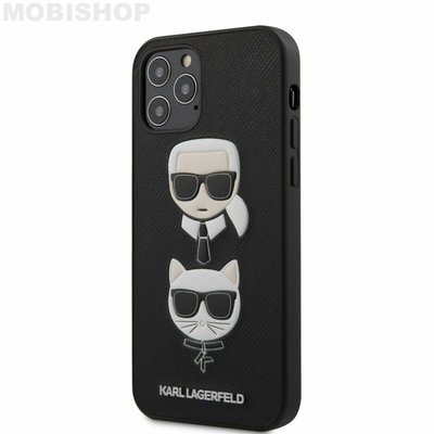 coque-tpu-finition-saffiano-noir-motif-avatar-karl-et-choupette-pour-apple-iphone-12-67-karl-SAINT-ETIENNE-apple