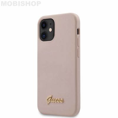 coque-silicone-rose-avec-logo-guess-pour-apple-iphone-12-54-guess-saint-etienne-mobishop-apple