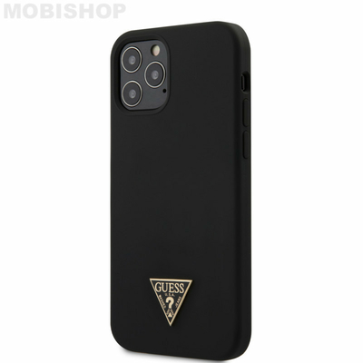 coque-silicone-noir-avec-triangle-logo-guess-pour-apple-iphone-12-67-guess-apple-saint-etienne-mobishop