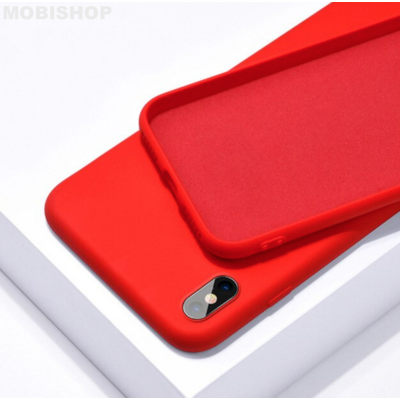 coque-silicone-rouge-iphone-x-xs-saint-etienne-protection-case
