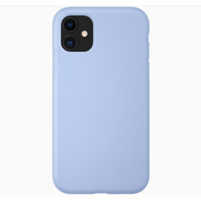 Coque silicone iPhone X XS bleu lila turquoise