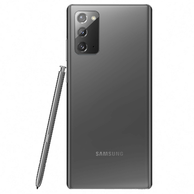 Remplacement vitre arrière Samsung Galaxy Note 20 N980F grise saint-etienne loire villars