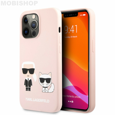 coque-en-silicone-rose-sable-motif-avatar-karl-et-choupette-pour-apple-iphone-13-pro-max-saint-etienne-mobishop-karl