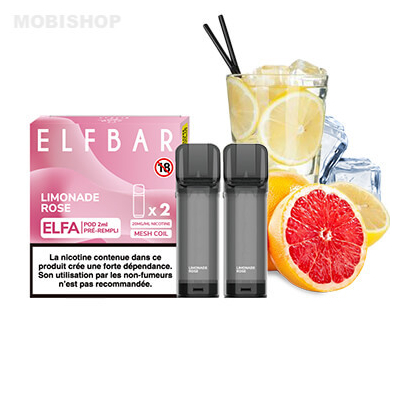 Pods-Limonade-Rose-elfa-elfbar-e-liquide-fr-saint-etienne-cigarette-boutique-mobishop