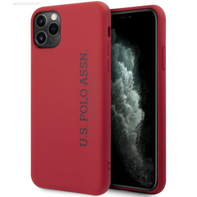 coque-iphone-11-silicone-ralph-lauren-saint-etienne-rouge-mobishop-boutique
