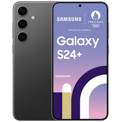 reparation-samsung-galaxy-S24+-S24-plus-ecran-lcd-vitre-dalle-cassé-reparateur-saint-etienne-noir