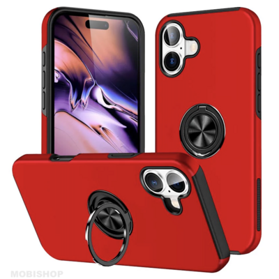 coque-iphone-16-avec-anneau-silicone-rouge-saint-etienne-mobishop-protection