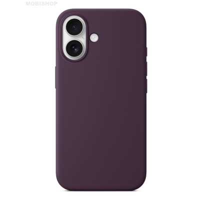 Coque silicone prune FAIRPLAY PAVONE iPhone 16-saint-etienne