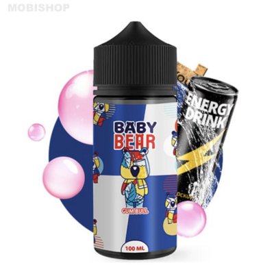 Gum Bull 100ml - Baby Bear-cigarette-liquide-vape-saint-etienne-boutique-mobishop