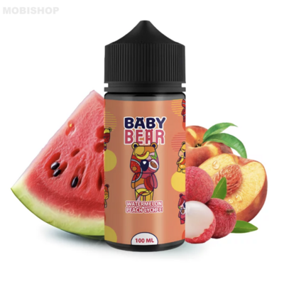 Watermelon Peach Lychee 100ml - Baby Bear-saint-etienne