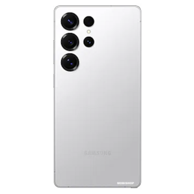 Remplacement vitre arrière Samsung Galaxy S25 Ultra argent titane Saint-Etienne