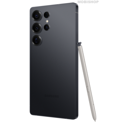 Remplacement vitre arrière Samsung Galaxy S25 Ultra noir absolu titane Saint-Etienne