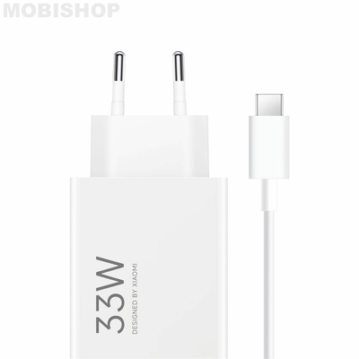 Chargeur-rapide-Xiaomi-33-W-Charging-combo-Type-A--saint-etienne-Blanc