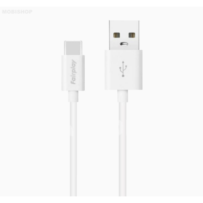 FAIRPLAY SENECIO Câble USB-C 2m (Blanc) Saint-Etienne