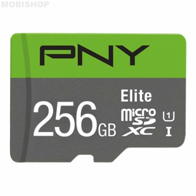 PNY microSD Elite 256 Go Saint-etienne Carte mémoire_
