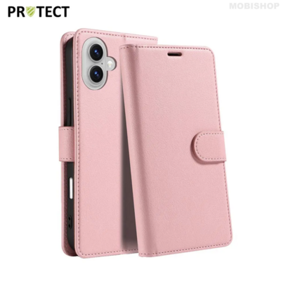 coque-rabat-portefeuille-apple-cuir-iphone-17-saint-etienne-rose