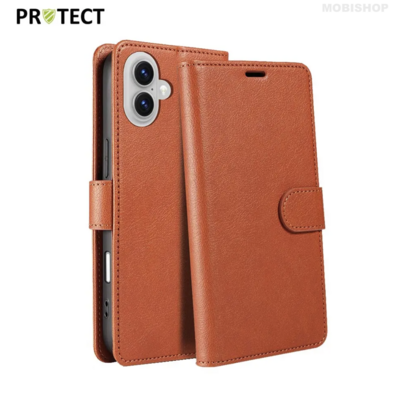 coque-rabat-portefeuille-apple-cuir-iphone-17-saint-etienne-marron