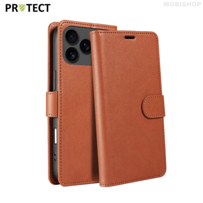 coque-rabat-portefeuille-apple-cuir-iphone-17-pro-saint-etienne-marron