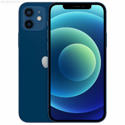 apple-iphone-12-etat-neuf-saint-etienne-batterie-100%-bleu-boutique-mobishop