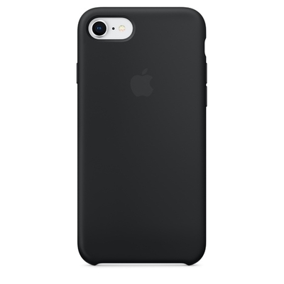 Coque en silicone pour iPhone 8  7 - Noir saint-etienne apple mobishop