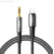 Câble adaptateur Lightning : Jack Tressé 3.5mm REMAX C25 - 1.2M - Noir Saint-Etienne