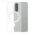 Coque Silicone MagSafe Galaxy A57 5G Transparent Saint-Etienne