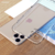 Coque silicone iPhone 12 (6.1%22) antichoc avec protection de la lentille intégrée saint-etienne